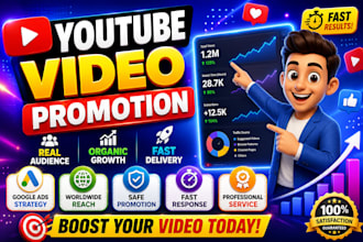 organic youtube video promotion for channel growth