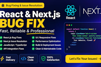 fix react, nextjs and javascript bugs