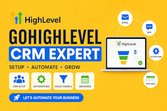 build gohighlevel ai automations and CRM pipelines