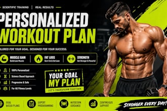 create custom workout plans for fat loss and muscle gain