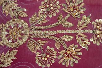 design custom bridal wear and heavy embroidery luxury suits