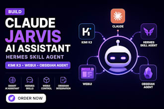 build claude jarvis ai assistant hermes skill agent kimi k3 webui obsidian agent