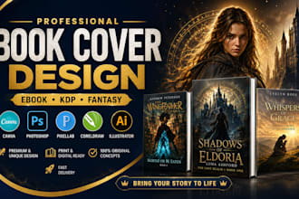 design book cover design ebook cover fantasy book design cover kdp book design