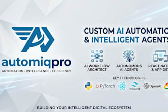build custom ai automation workflows ai agent  intelligent ai chatbot apps