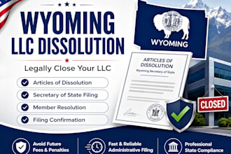 dissolve your wyoming llc