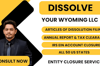 dissolve your wyoming llc