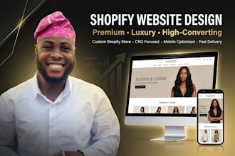 design shopify store and shopify website for your ecommerce business