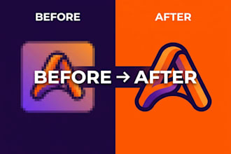 vectorize your image or logo into high quality vector