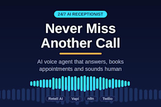 build an ai voice agent that answers calls and books appointments