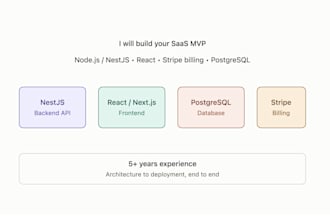 build your saas mvp with nodejs nestjs and stripe billing