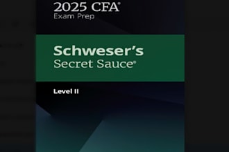 share 2025 schweser notes secret sauce level 2 or 3