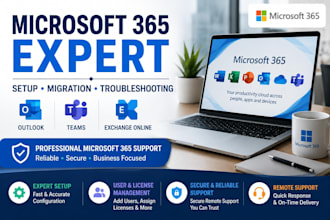 setup microsoft 365 office 365 outlook teams and exchange