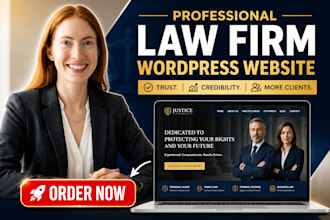 build a professional law firm wordpress website