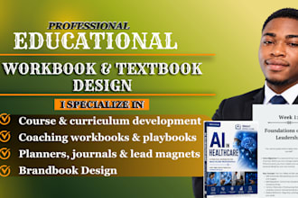 create course curriculum workbooks and textbook design