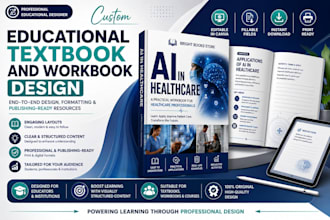 create course curriculum workbooks and textbook design