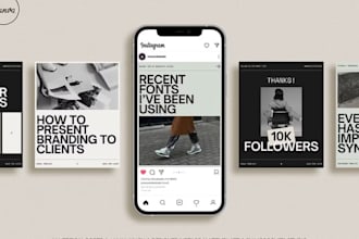 design editable german canva template instagram carousel posts pinterest pins