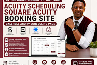 build squarespace booking website with acuity and scheduling for coaches