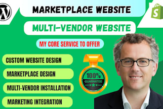 create a bidding website marketplace online shop, multi vendor ecommerce website