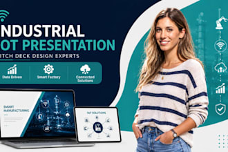 industrial iot presentation, iiot pitch deck, smart manufacturing design experts