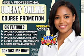 do udemy online course promotion udemy course marketing