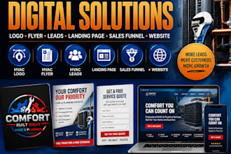 design wix hvac website hvac installation website furnace repair website