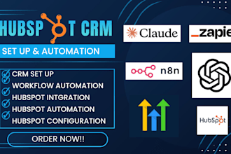 n8n hubspot CRM automation n8n API integrations n8n hubspot CRM API integration