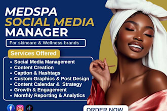 be your medical spa social media manager for med spa marketing