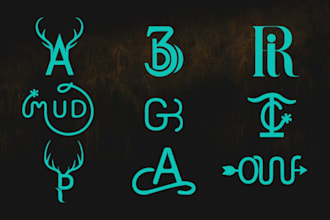 do cattle brand, western ranch farm logo design