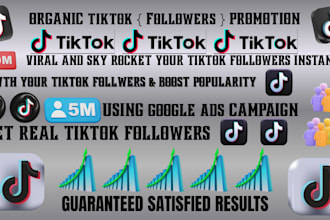 do tiktok page promotion for organic growth using google campaign