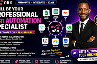 be your professional n8n automation specialist, n8n workflow automation n8n ai