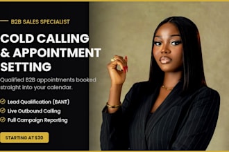 b2b cold calling and appointment setting for your sales team