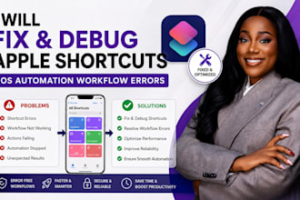 fix and debug apple shortcuts ios automation workflow errors