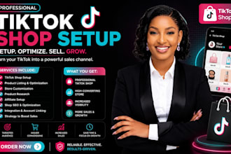 fix tiktok shop set up tiktok shop virtual assistant a z account
