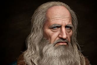 create a realistic 3d metahuman with custom clothing and hair design