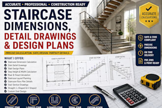 calculate staircase dimensions stair detail drawings and stair design plans