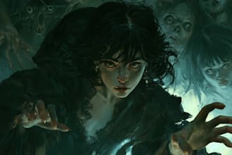 fantasy horror and fantasy horror character