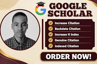 increase google scholar citation in peer reviewed indexed journal