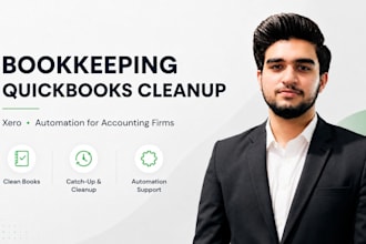 do bookkeeping, quickbooks cleanup, xero and  automation for accounting firms
