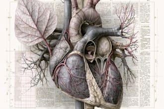 draw professional medical illustrations