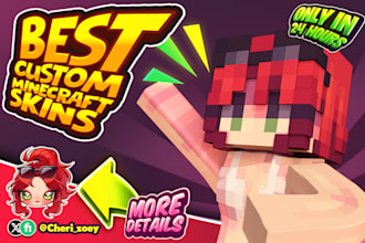 create a custom minecraft skin for you