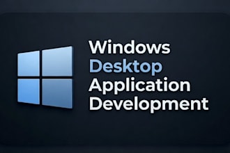 build custom windows desktop applications or utilities