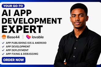 publish, deploy base44 or lovable app to capacitor native ios and android app