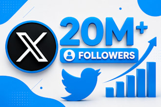 setup x ads manage twitter x account reach 20m organic x follower x promotion