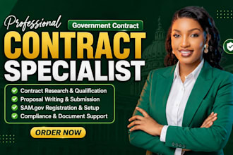 do government contract, business plan, rfp, rfq, rfi with bid proposal writing
