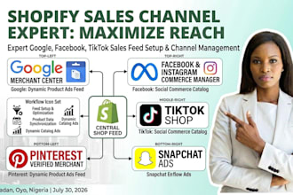 shopify sales channel shop simprosys google facebook tiktok multifeed matrixify
