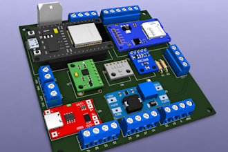 design esp32 arduino raspberry pi pcb and schematic with gerber bom files