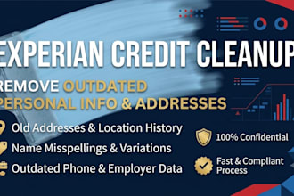 remove outdated personal information and old addresses from your experian credit
