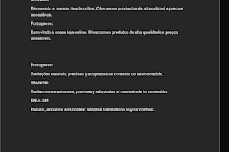 english translations on docs, files,