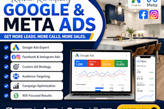exclusive kitchen remodeling contractor home renovate leads,meta ads,google ads