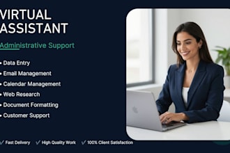 be your virtual assistant for admin tasks